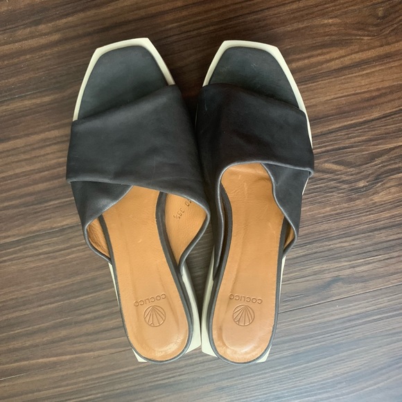 Sonja Platform Sandal in Smog - Picture 4 of 5